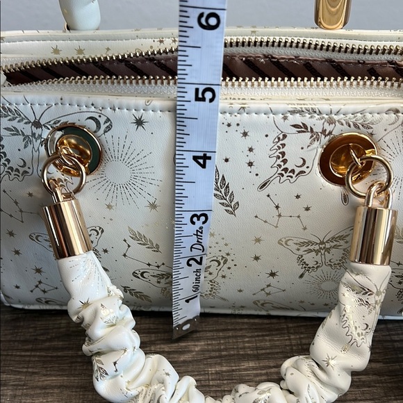 Aldo | Gold Shimmery Mini Bag with Charm & Crossbody Strap ✨ - Picture 14 of 14